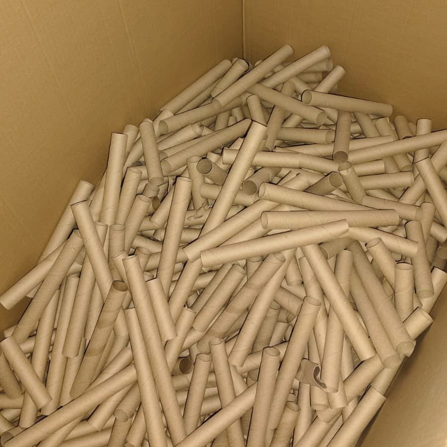 Brown Notebook Cover Paper Tube